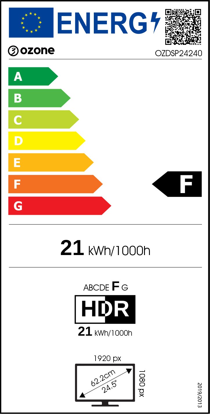 Ozone DSP24 240 24.5 LED FullHD 240Hz HDR FreeSync